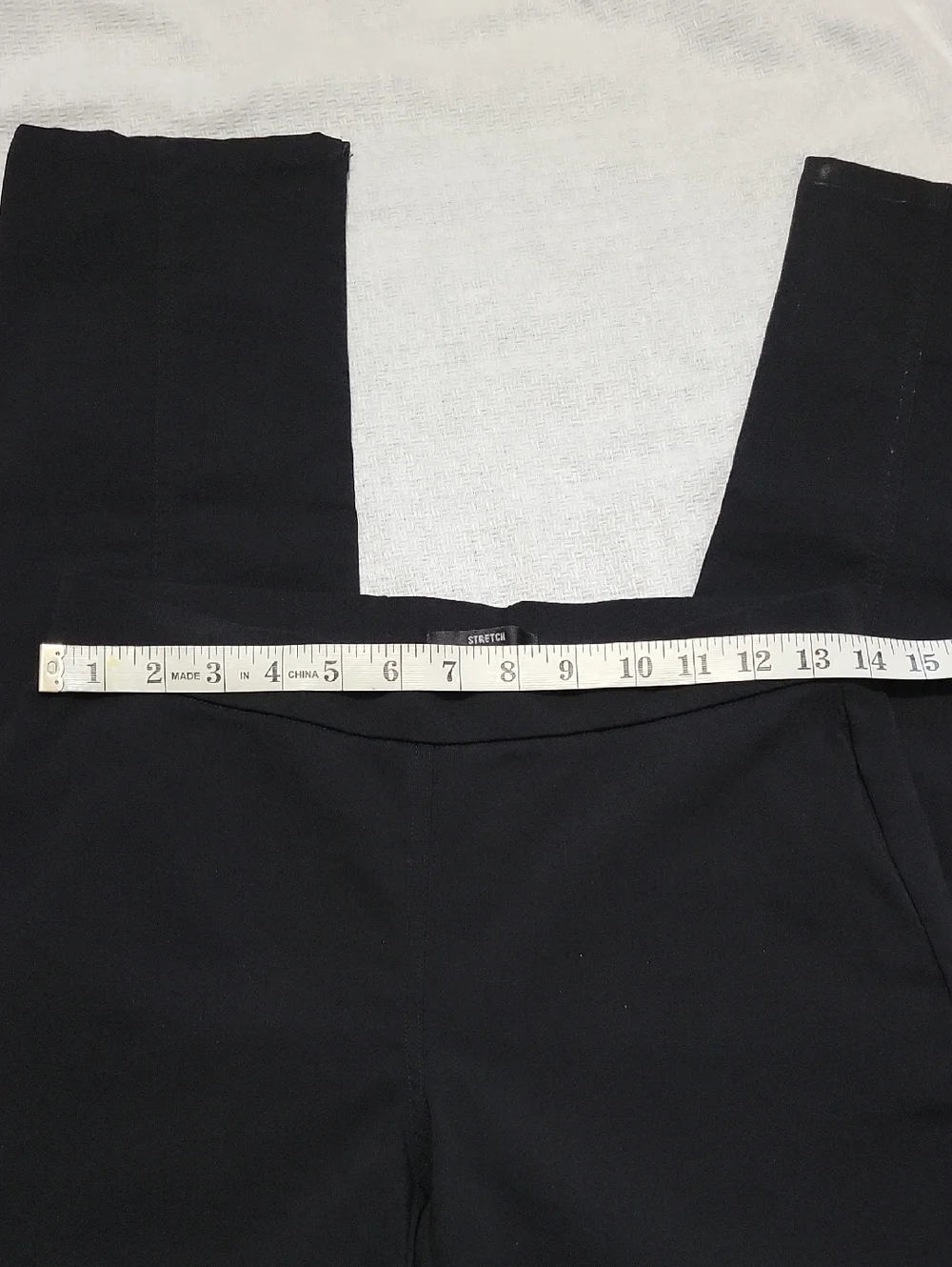 Style & Co Black Pull-on Stretch Pants Slacks Petite Small